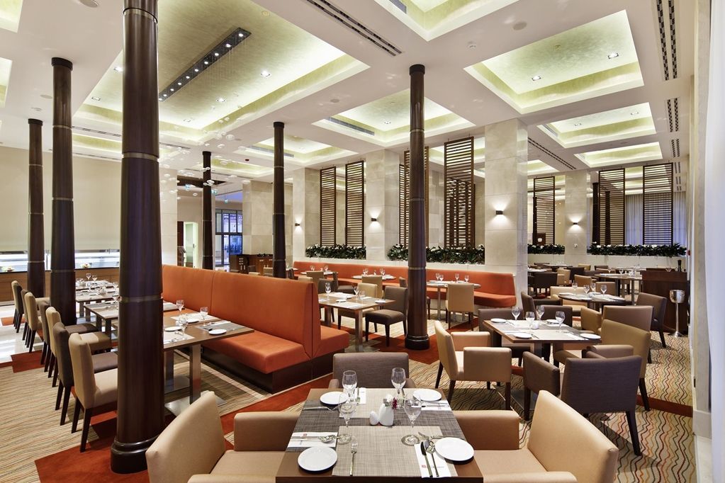 Hilton Garden Inn Дандонг Ресторант снимка
